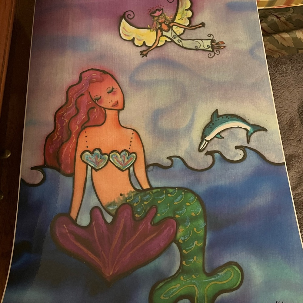 Mermaid’s Angel poster 24x36